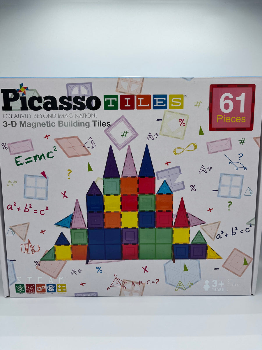 Picasso Tile 61 Piece Magnetic Tile Set – Shop With Moxie