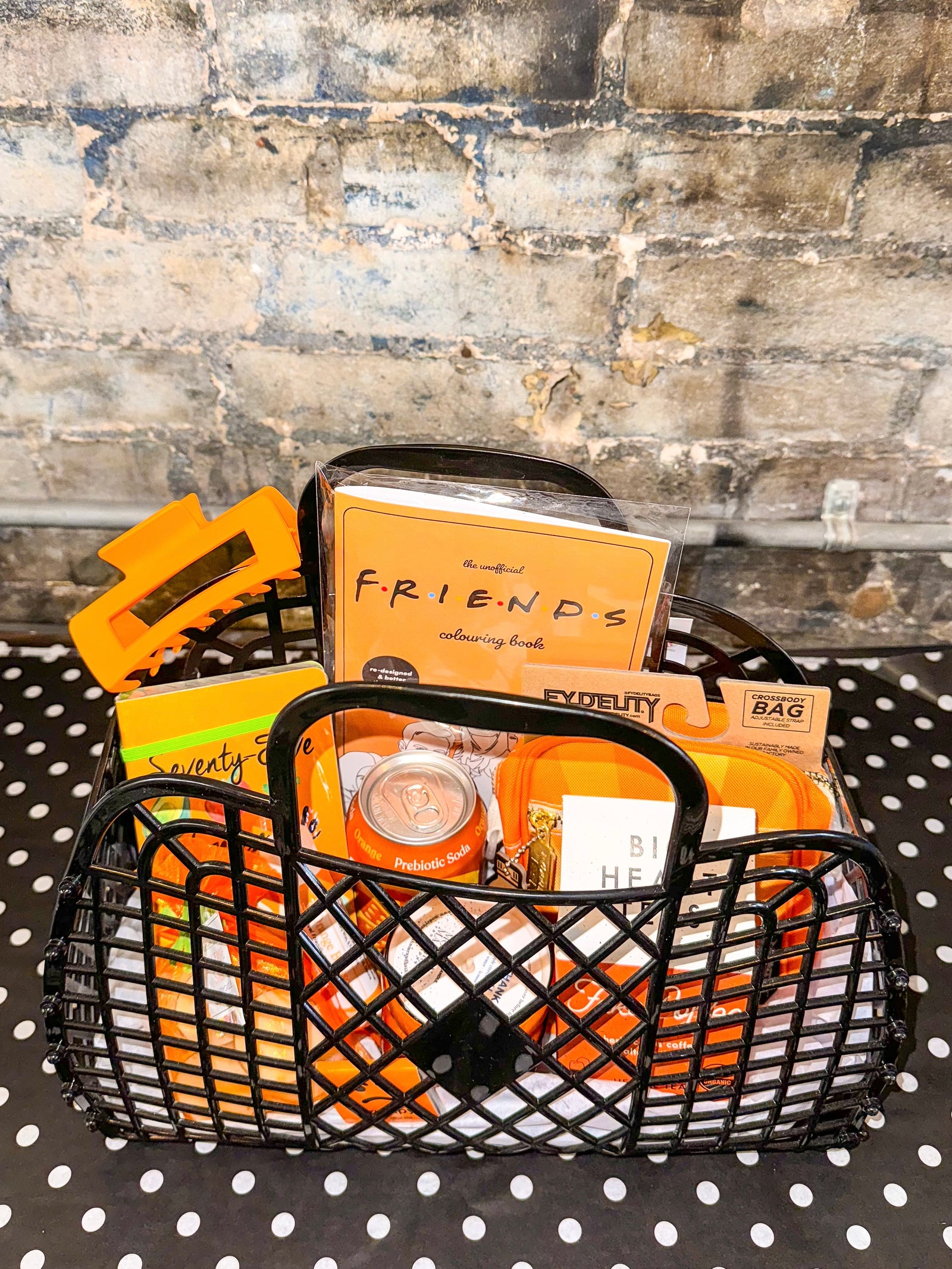 A Basketful of Color: Orange Gift Items