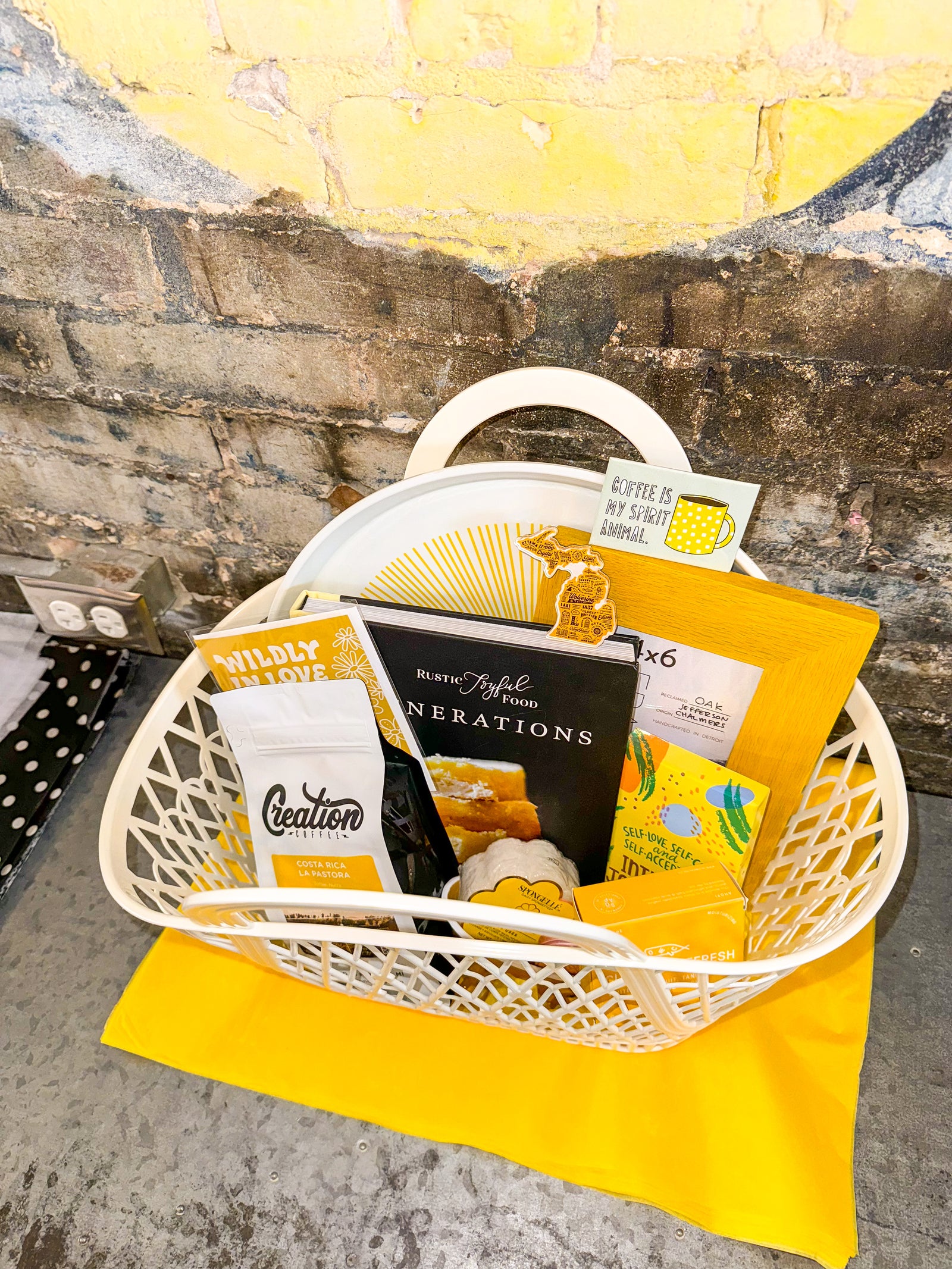A Basketful of Color: Yellow Gift Items