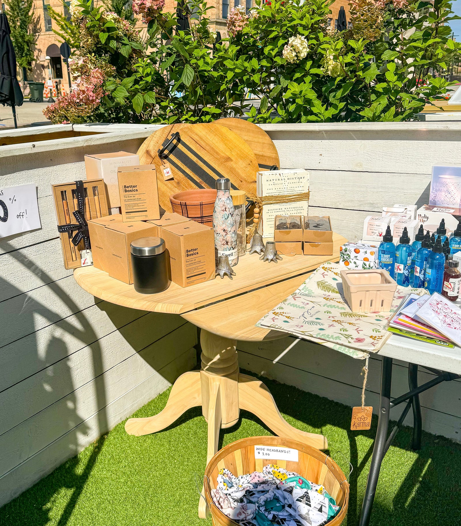 Serendipity Road & Joyful Tantrum's Sidewalk Sales