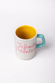 Mug with 'Infinite Potential' text on a white background