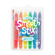 Set of Ooly Smooth Stix watercolor gel crayons in a clear packaging on a white background